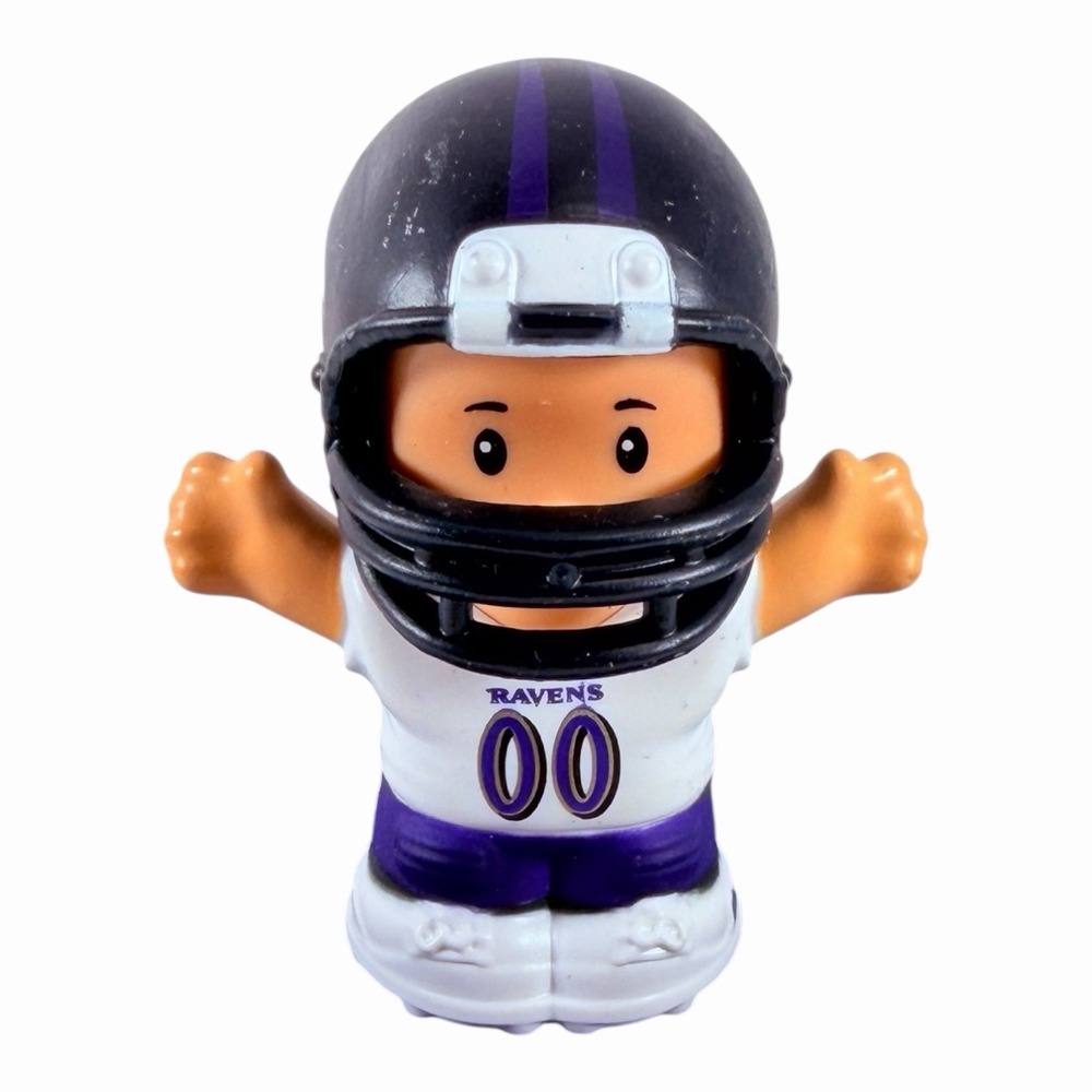 2022 Mattel Little People NFL Baltimore Ravens Flock Replacement Figure - Picture 2 of 8